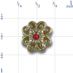 ale1038 Ruby Bracelet Slide 